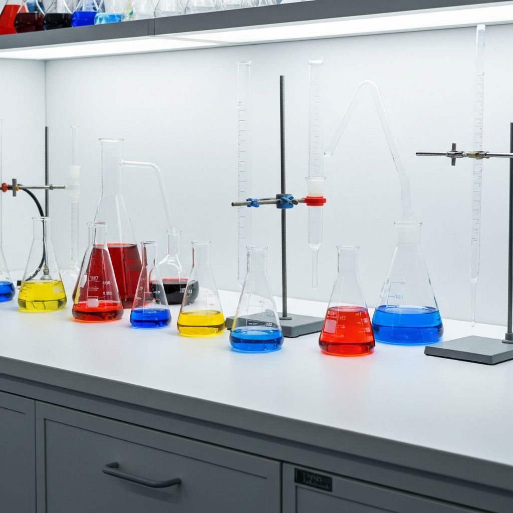 Chemistry lab equipment